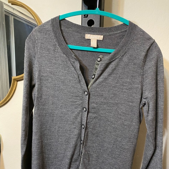 Banana Republic Sweaters - 3/$21- Banana Republic - Extra Fine Merino Grey M